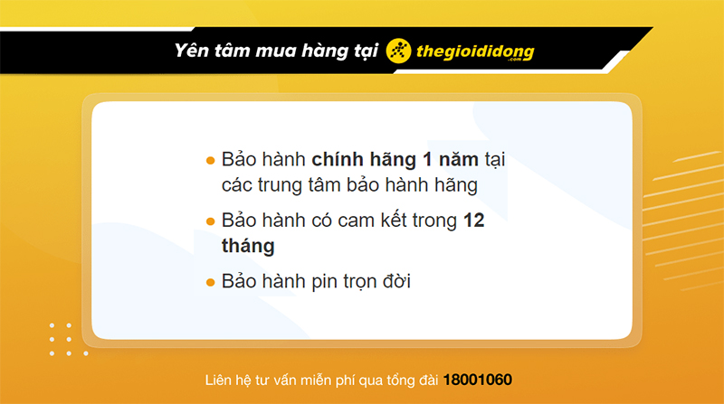 Ch&iacute;nh s&aacute;ch bảo h&agrave;nh khi mua đồng hồ Citizen tại Thế Giới Di Động